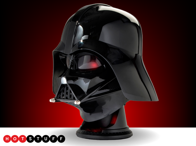 Darth Punk: Sith Lord’s helmet now bluetooth speaker, Imperial March mandatory