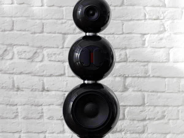 These gorgeous spherical speakers look as good as they sound