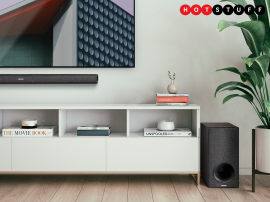 The Denon DHT-S416 offers high-res audio streaming thanks to built in Google Chromecast