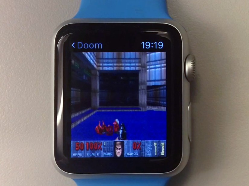 Apple Watch hacked to play Doom, high scores are unlikely