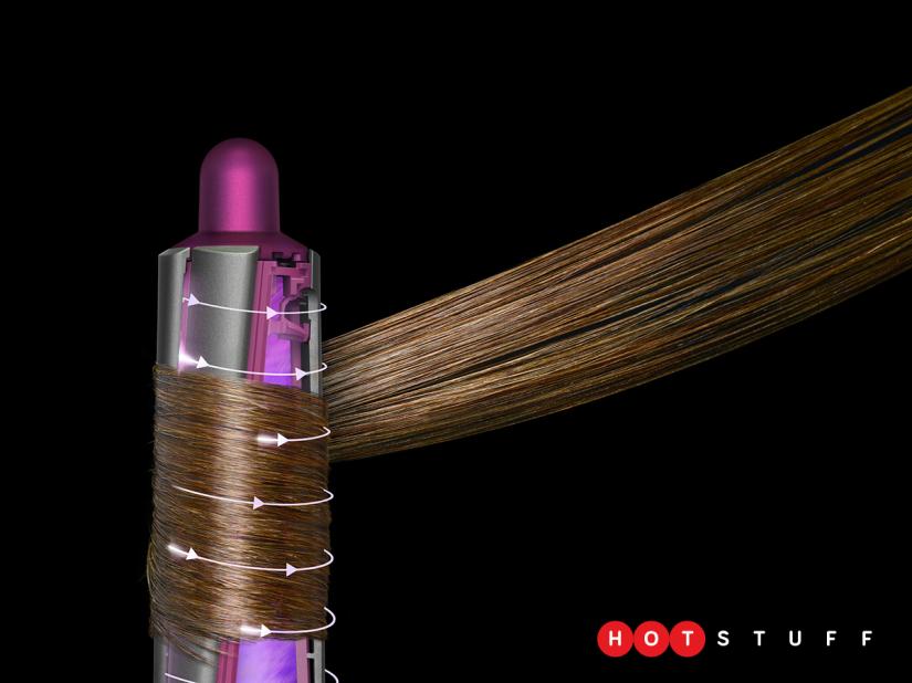 The Dyson Airwrap hair styler makes heat-free hair curling possible
