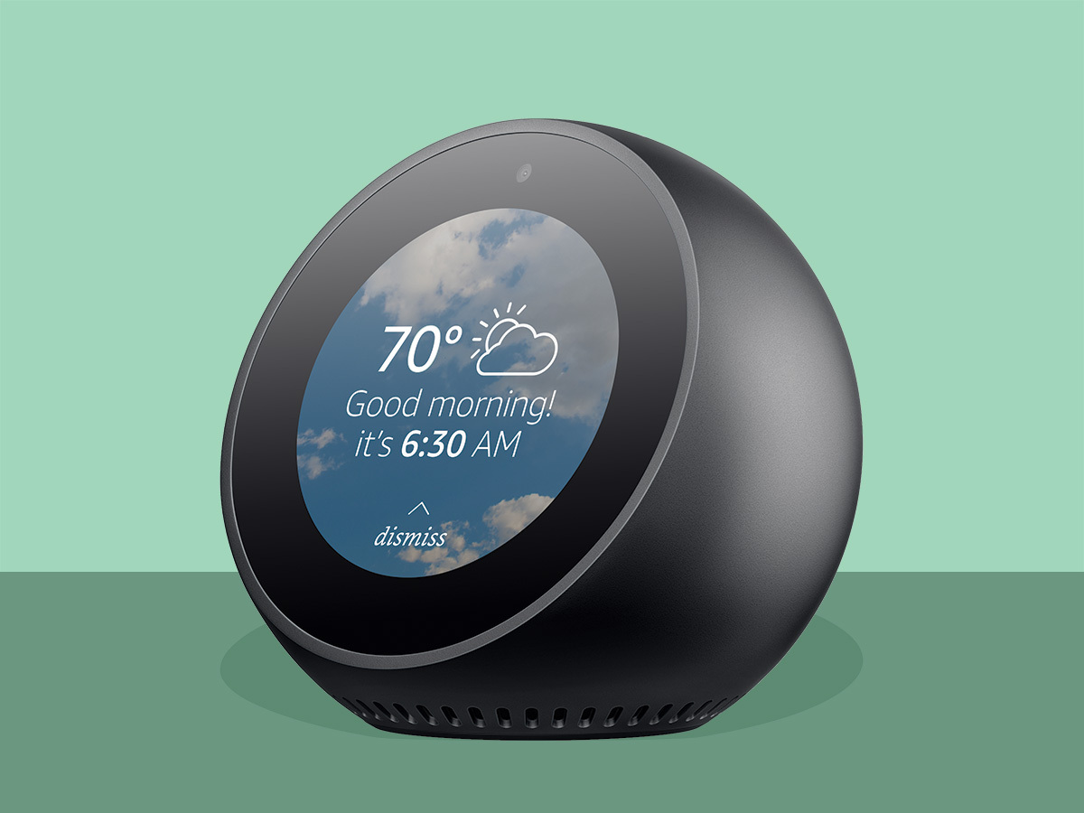 4) The Echo Spot is a stroke of genius