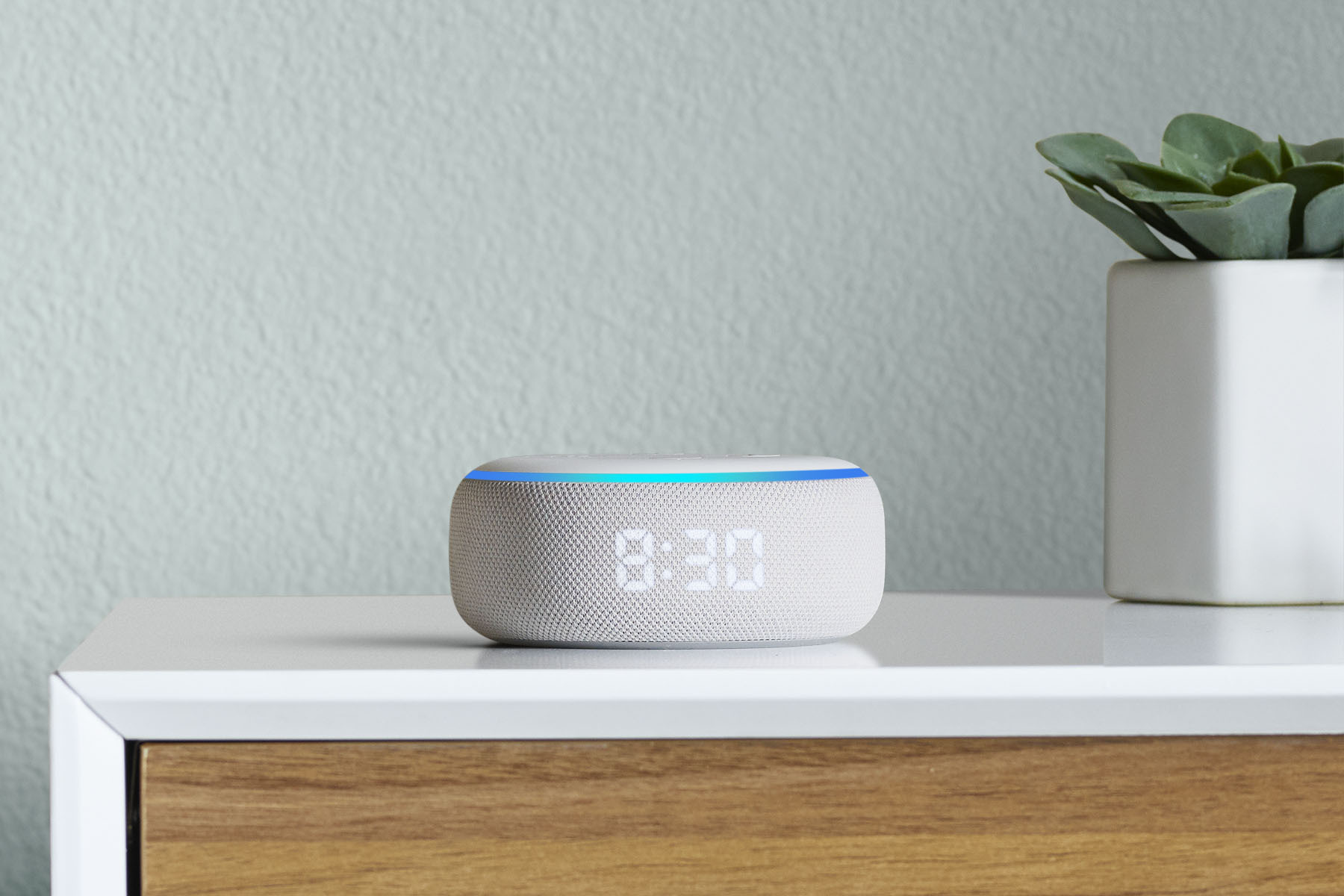 Echo Dot with Clock