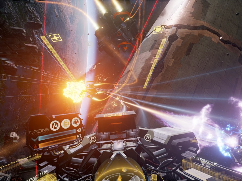 Eve Valkyrie locks and loads for cross-platform VR space battles