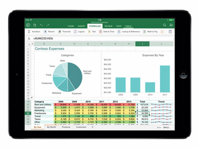Microsoft announces Office for iPad