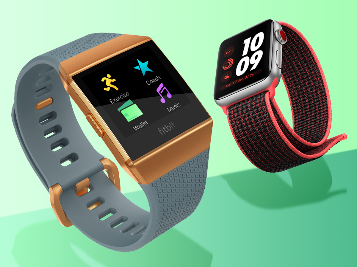 håndflade toilet leksikon Apple Watch 3 vs Fitbit Ionic: the weigh-in | Stuff
