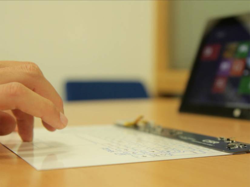 World’s slimmest keyboard is thin enough to give you a paper cut