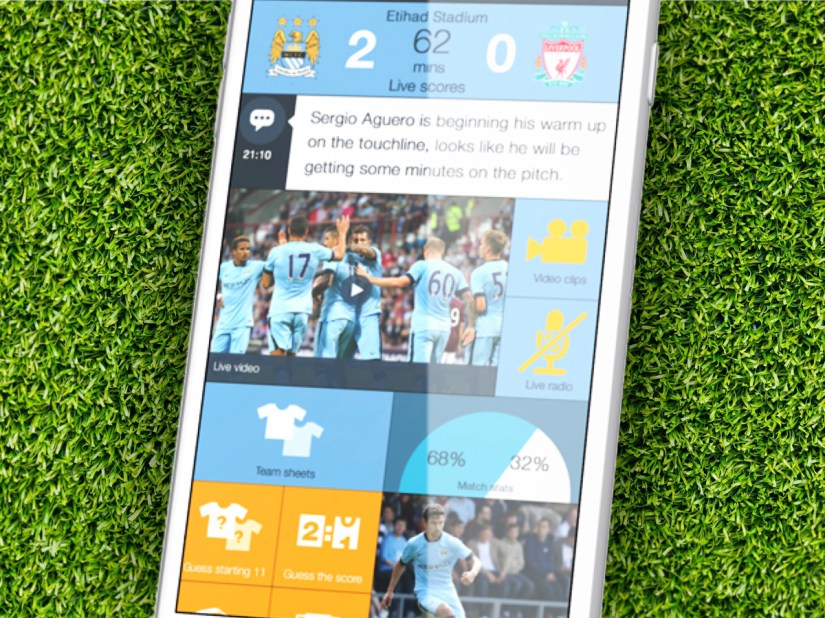 CityMatchDay apps lets you get a footie screen for each eyeball