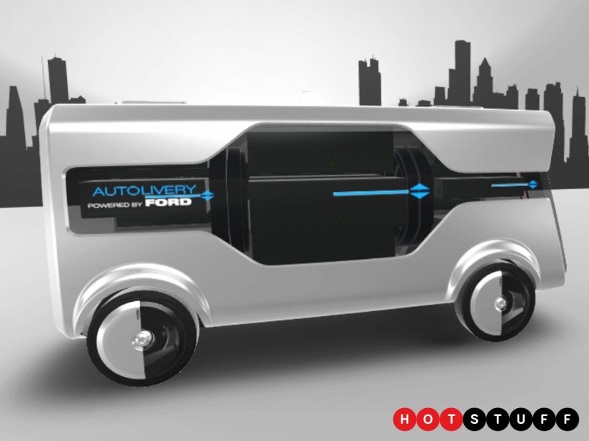 Ford’s Autolivery concept takes the ‘man’ out of postman