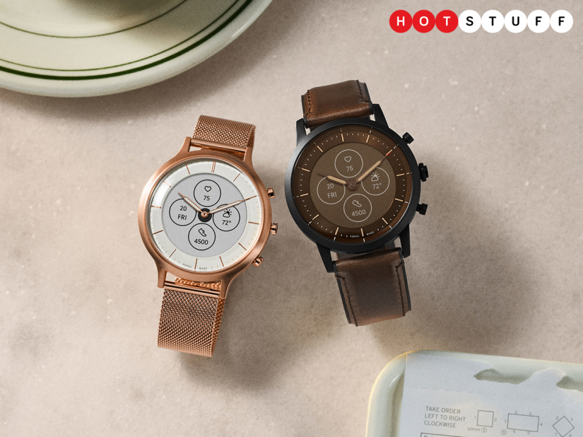 Fossil debuts new hybrid smartwatch range with customisable E Ink display and long-lasting battery