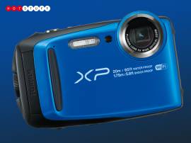 Fujifilm’s latest camera weighs less than a bar of chocolate, is one tough cookie