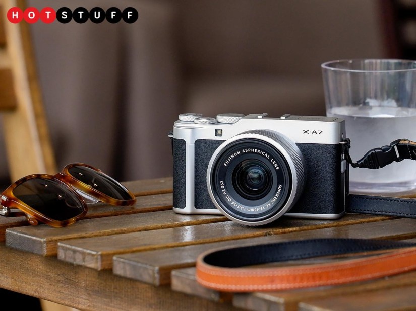 Fujifilm’s X-A7 camera is aimed squarely at would-be YouTubers