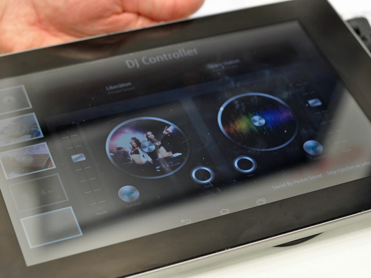 Fujitsu's tablet with ultrasonic haptic feedback is the most amazing