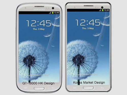 New Samsung Galaxy S3 design – but not for the UK