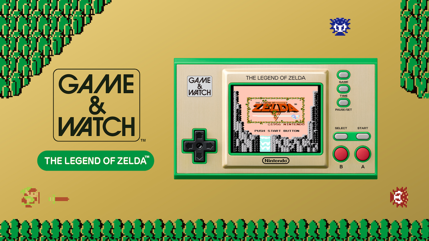6) Game & Watch: The Legend of Zelda