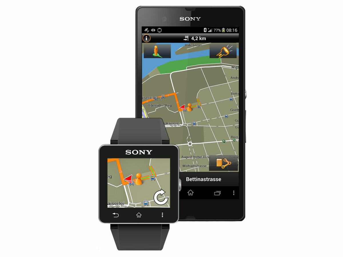 Garmin launches navigation app for Sony Xperia phones and SmartWatch 2