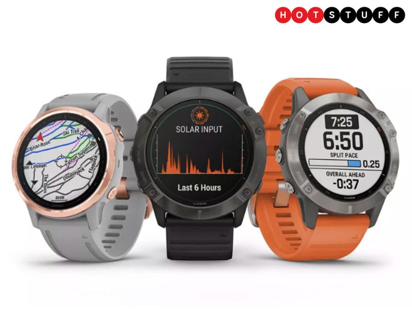 Garmin’s Fenix 6 smartwatch goes solar-powered