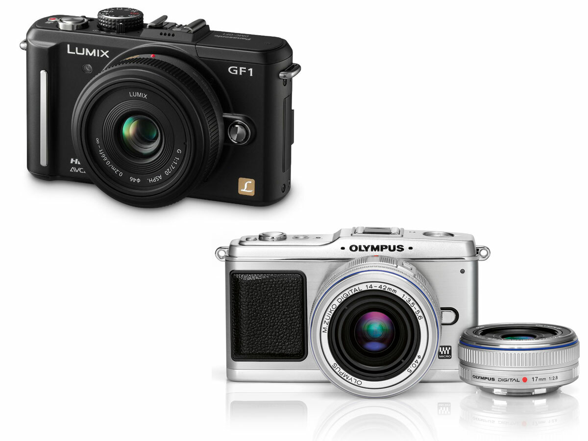 2009: Panasonic Lumix GF1 and Olympus PEN E-P1