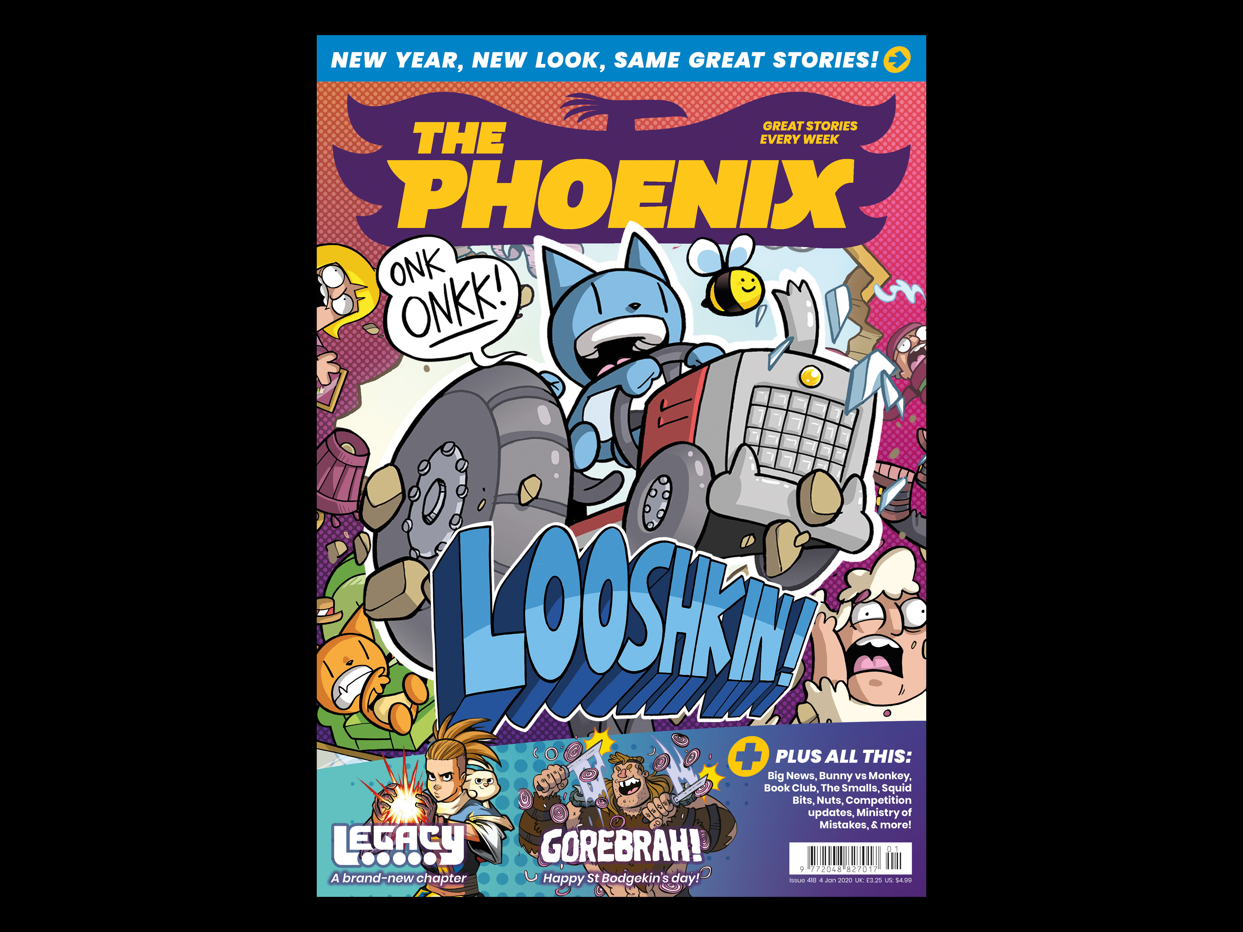 THE PHOENIX (£1 for 6 issues then £9.99/m)