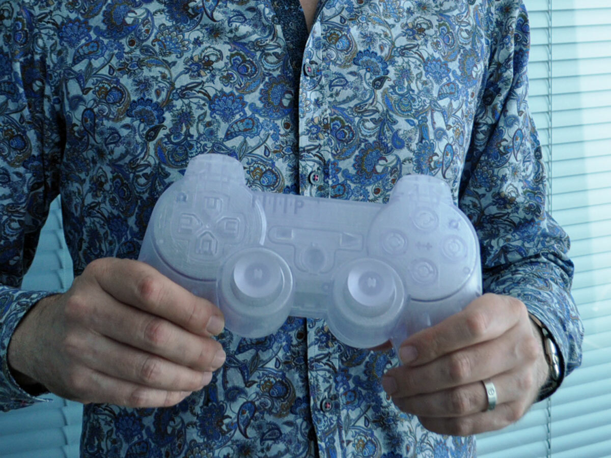 Giant DualShock controller