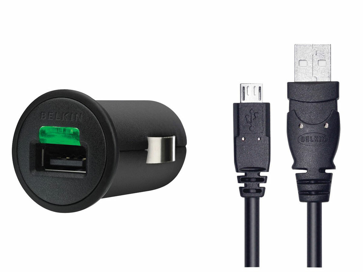 Belkin micro USB car charger