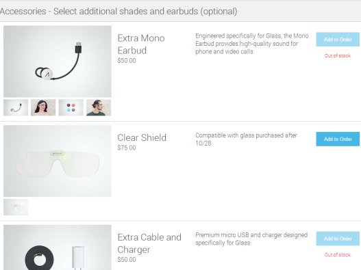 Google Glass gets its own (pricey) accessory store