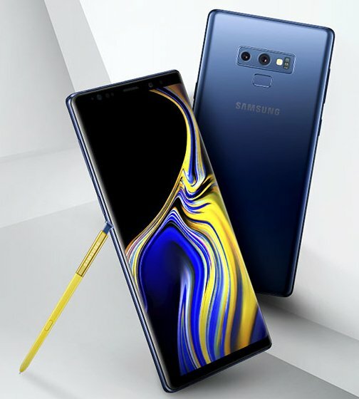 What about the Samsung Galaxy Note 9