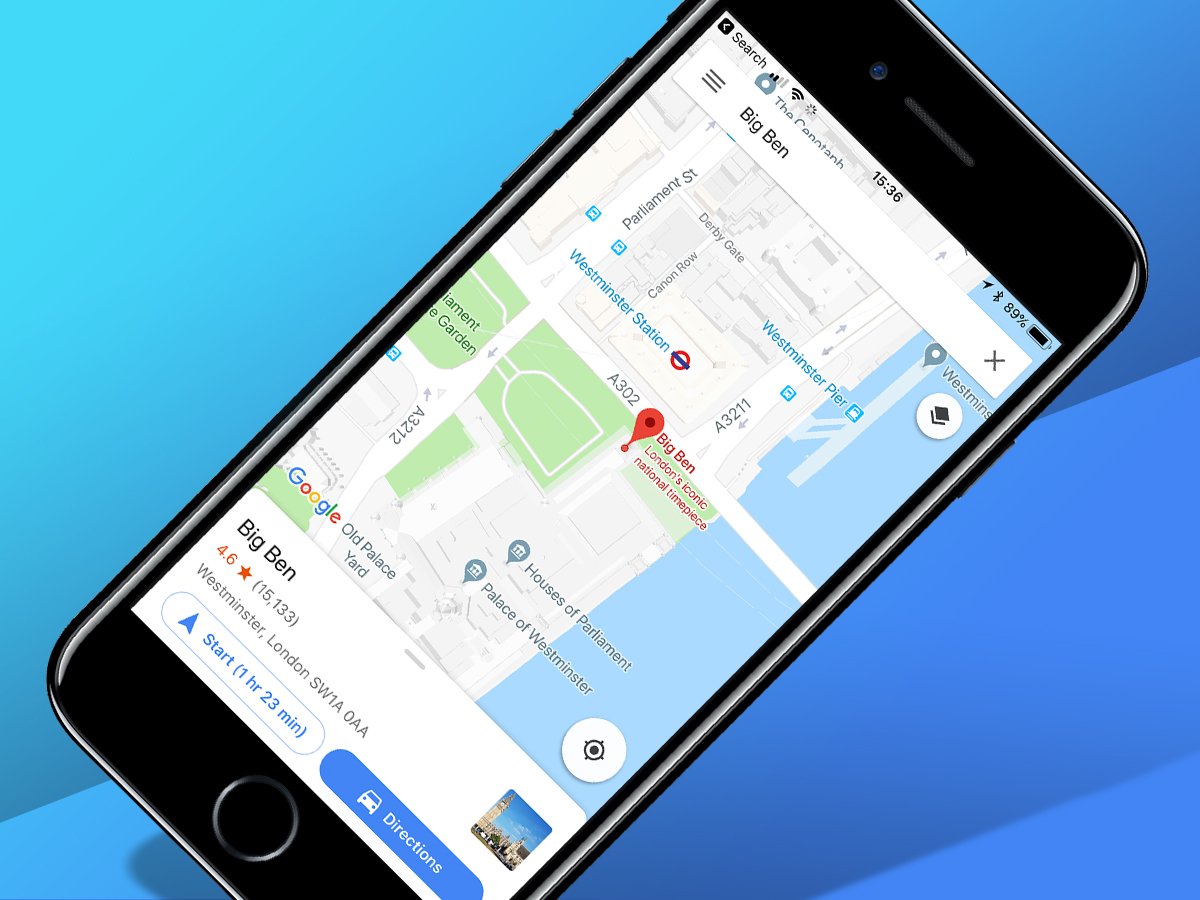Google Maps: Best free iOS maps app
