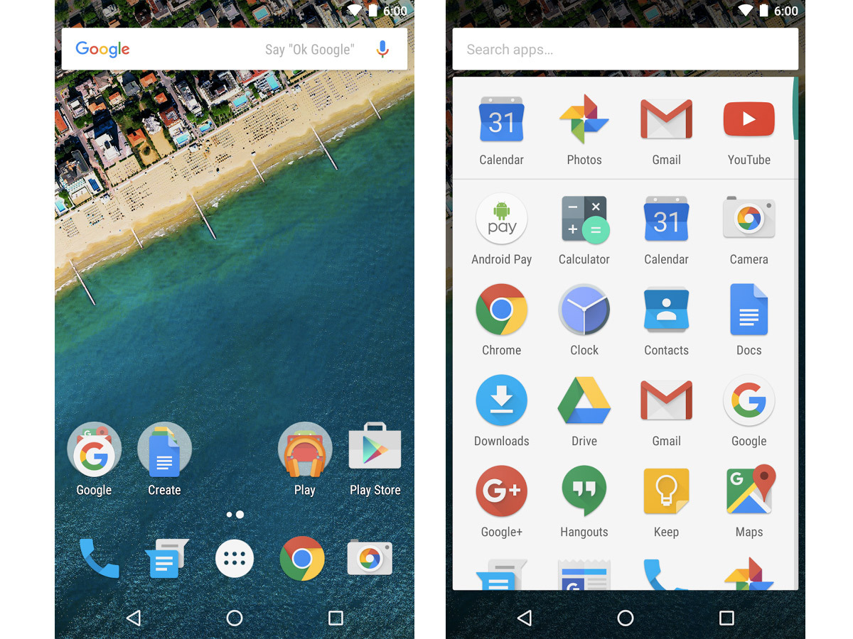 1. Google Now Launcher vs TouchWiz