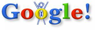 The first Google Doodle