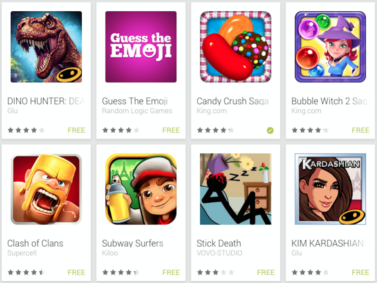 Free Games on Google 