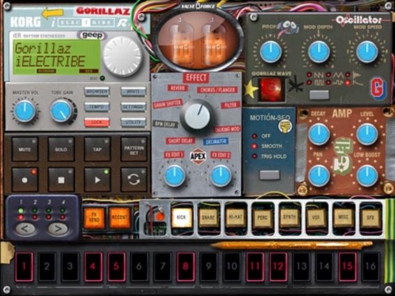 KORG iElectribe Gorillaz Edition