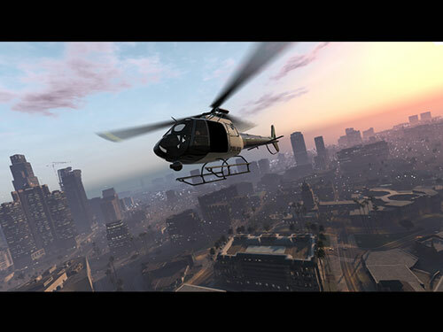 New Grand Theft Auto 5 shots debuted