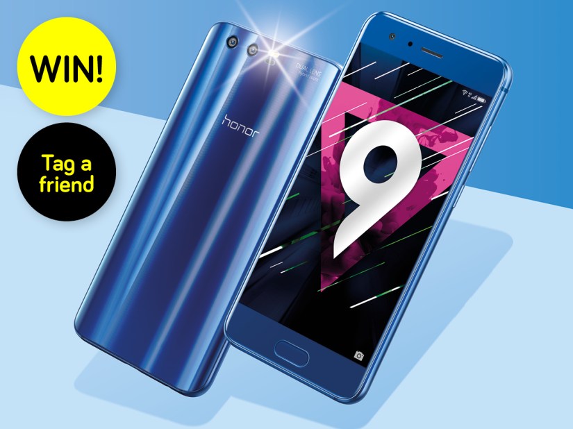 Win an Honor 9 for your best pal