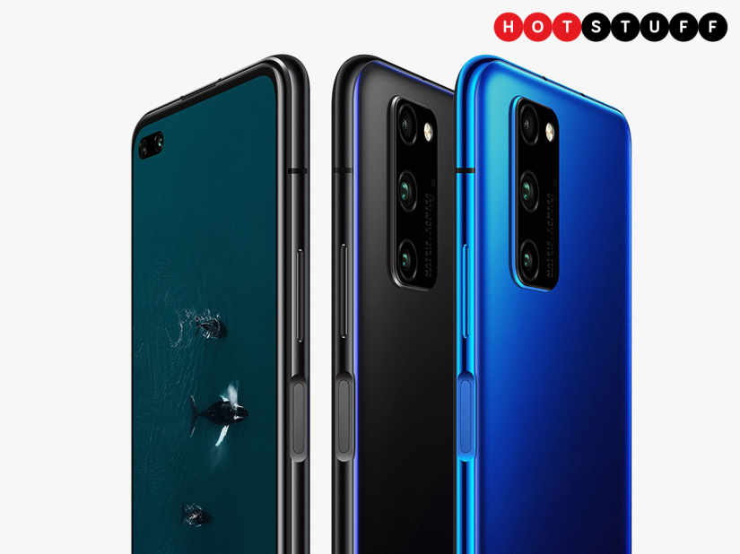 The Honor V30 Pro is a 5G mid-ranger with a 40MP triple camera