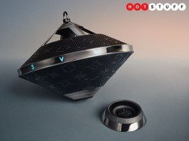 Louis Vuitton’s Horizon Light Up is a tiny luxury UFO that’s part speaker, part work of art