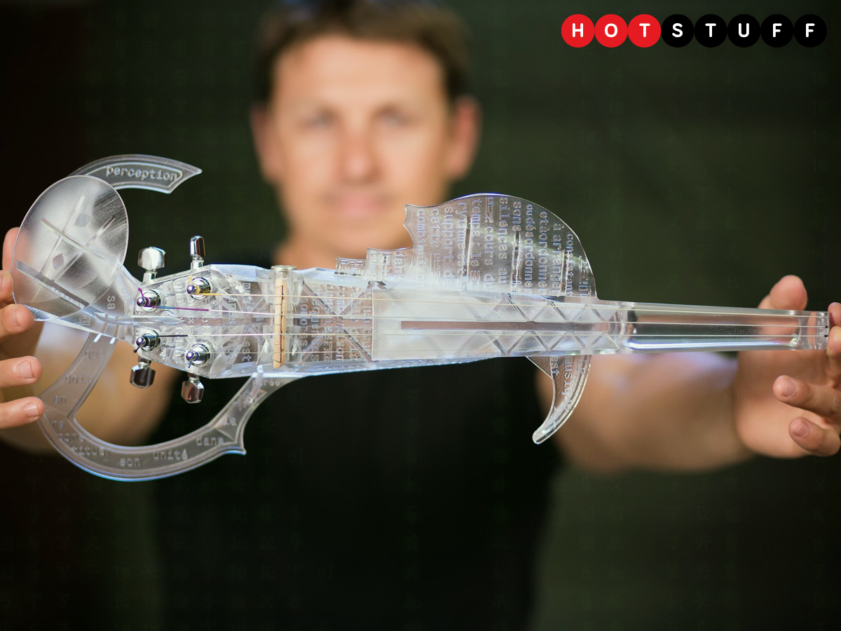 Meet 3Dvarius the electric violin that looks like a glitch in the