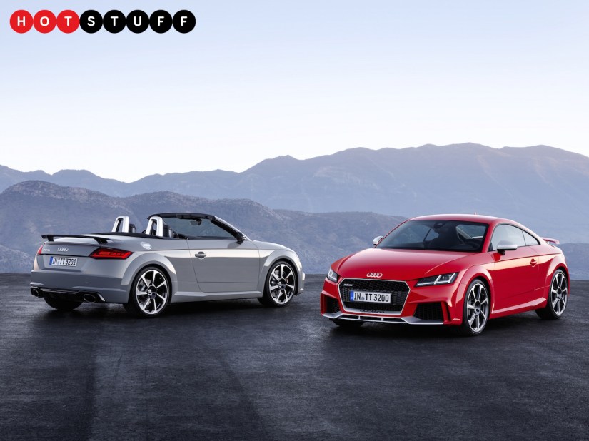 The new Audi TT RS packs R8-baiting performance into a tiny shell