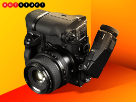 Fuji’s GFX 50S is a mirrorless camera with a 51.4MP sensor