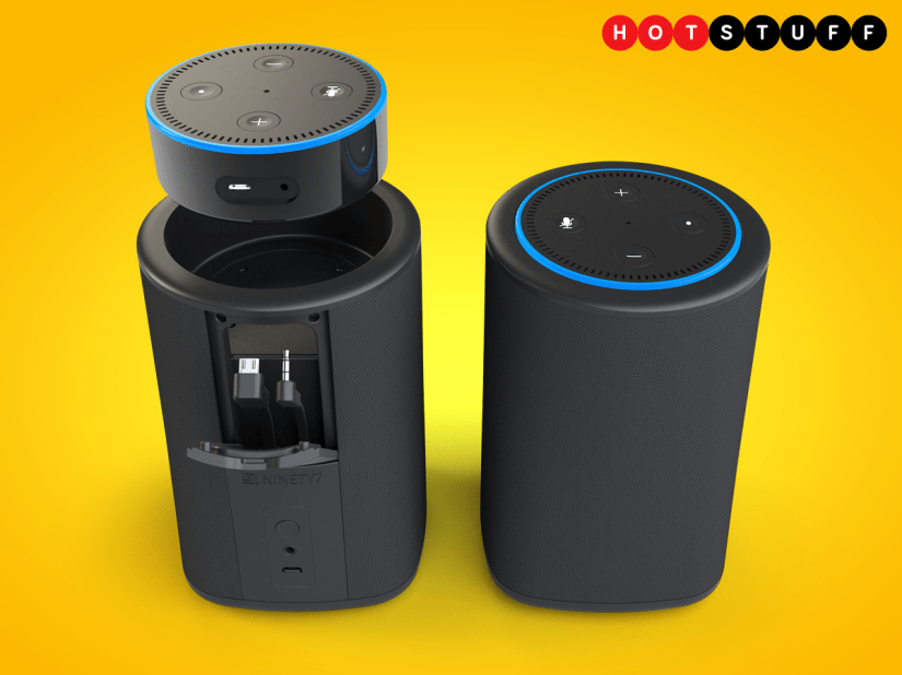 Invite Alexa to your barbecue with this portable Echo Dot speaker