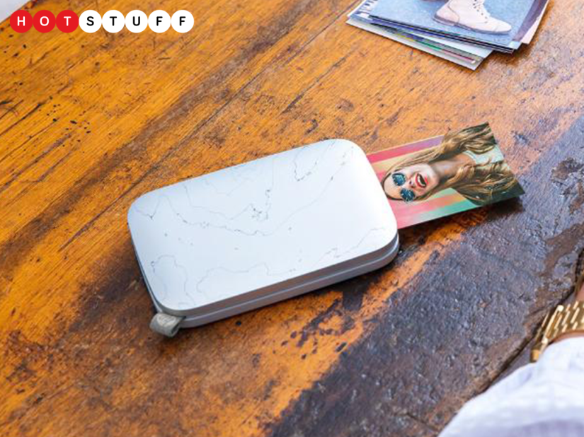 HP wants to help you make memories that last with the Sprocket Select portable printer
