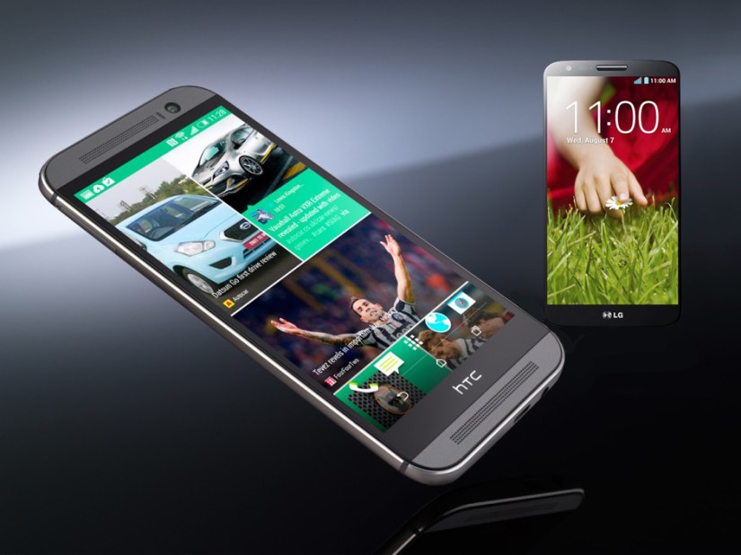 HTC One (M8) vs LG G2