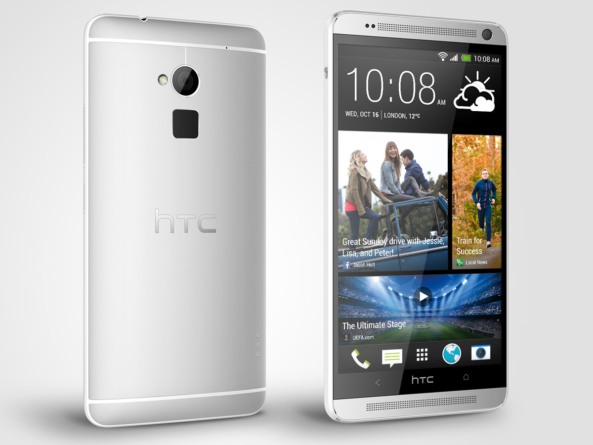 HTC One Max is finally official. And yes, it has a fingerprint reader