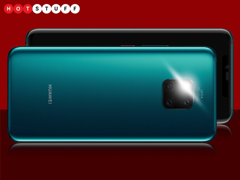Huawei’s triple-camera Mate 20 Pro is the phone that charges your phone