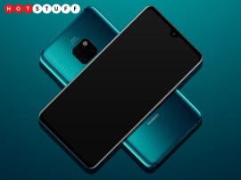 6.5in Huawei Mate 20 is a big phone with a small notch