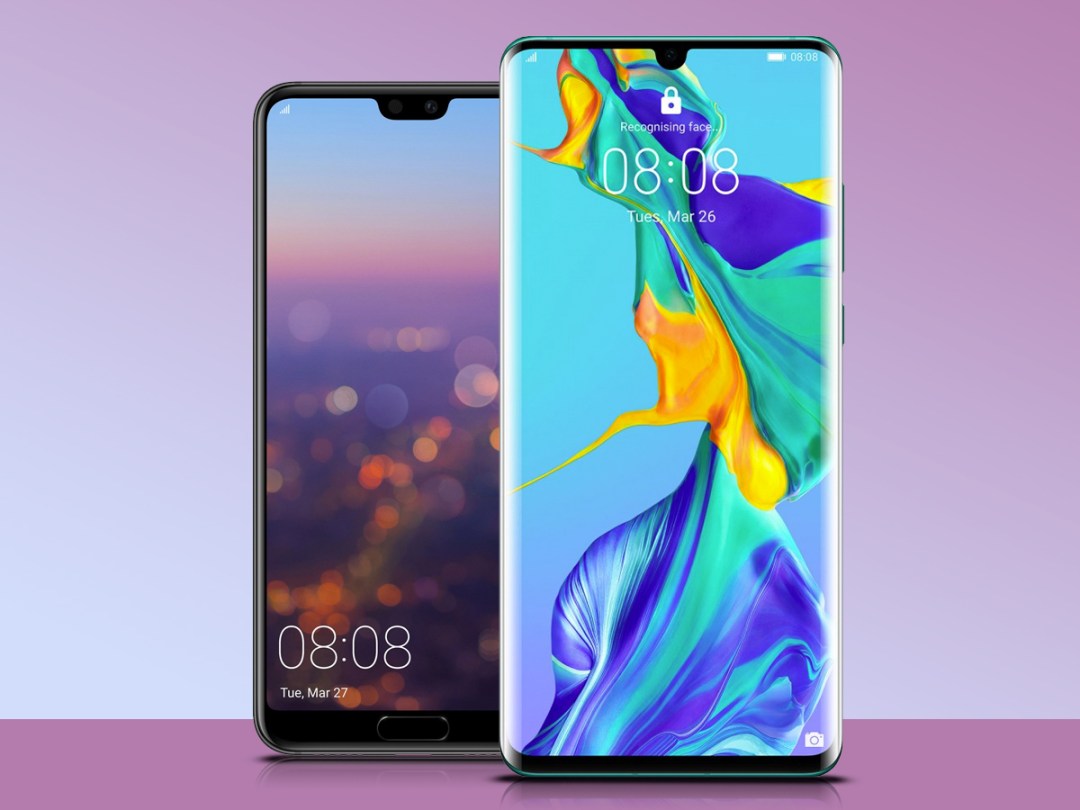 Huawei P30 Pro and P20 Pro