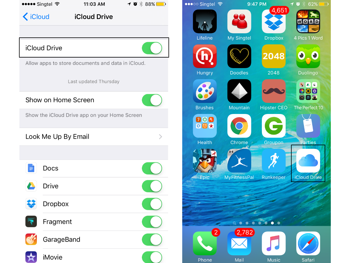 iCloud Drive