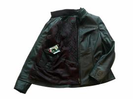 This heated leather jacket charges your phone while adding a fun new challenge at airport security