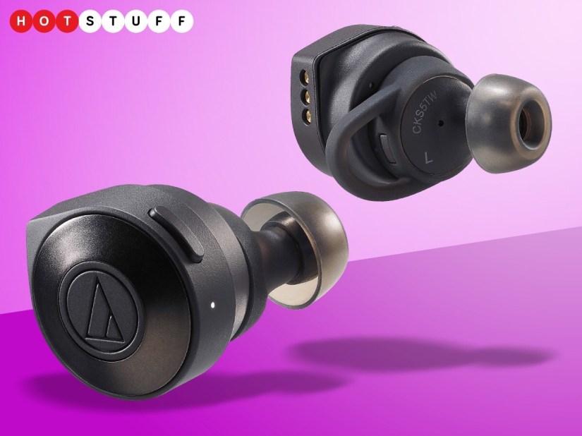 Audio Technica true wireless earphones last for 45 hours