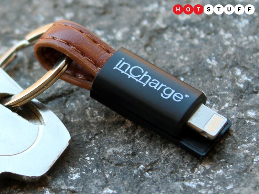 inCharge All in One is a charging cable for your keychain that can connect any device to USB